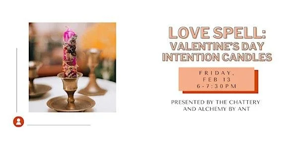 Love Spell: Valentine’s Day Intention Candles