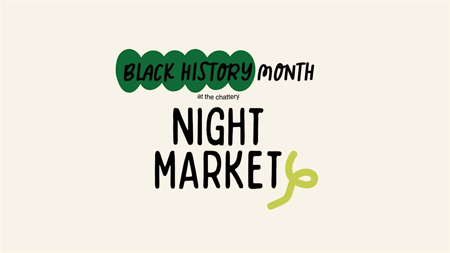 Black History Month Night Market