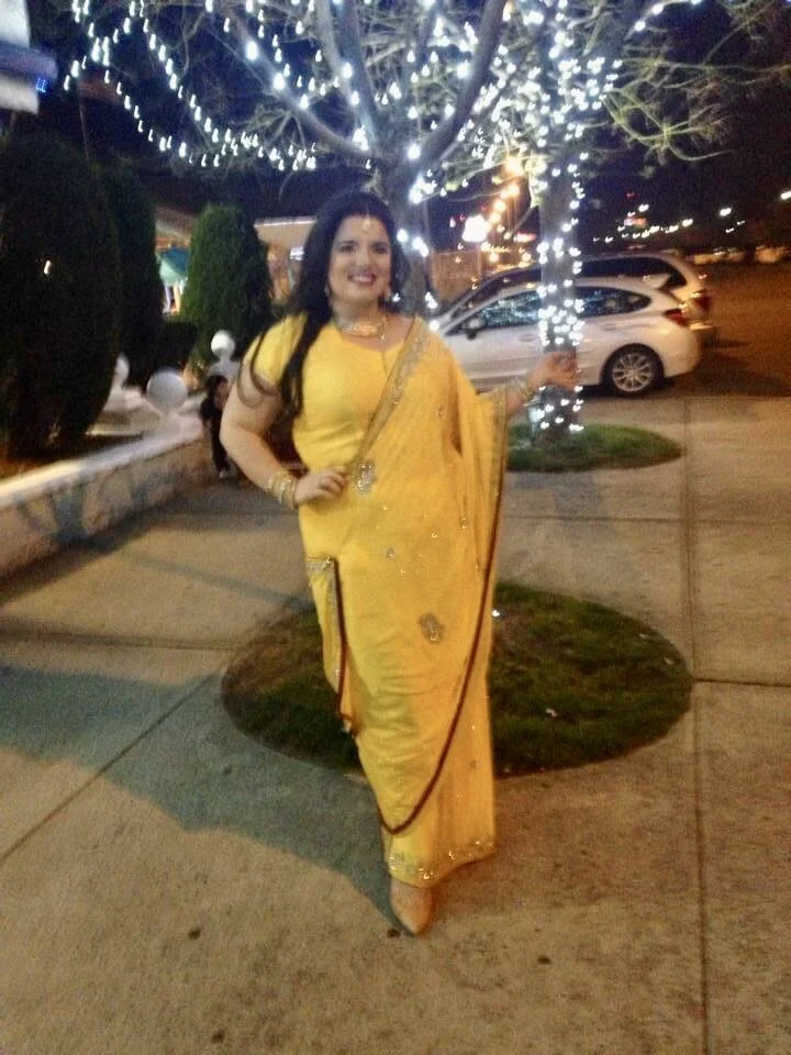 SMC | Size XL 14/16/18ish | 3-Piece Silk Sari Set