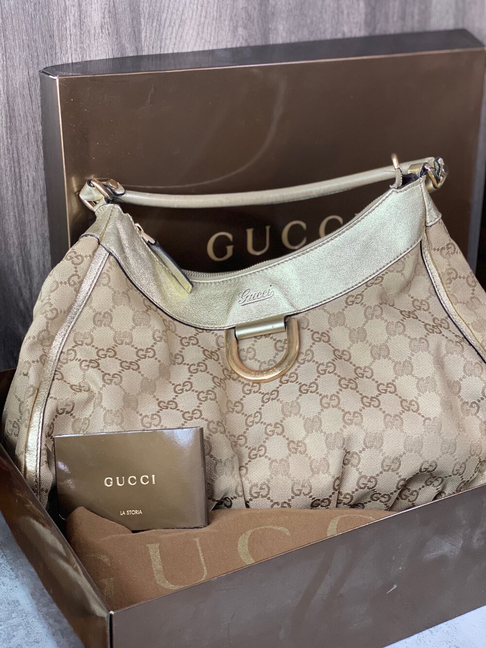 Gucci la storia bag hotsell