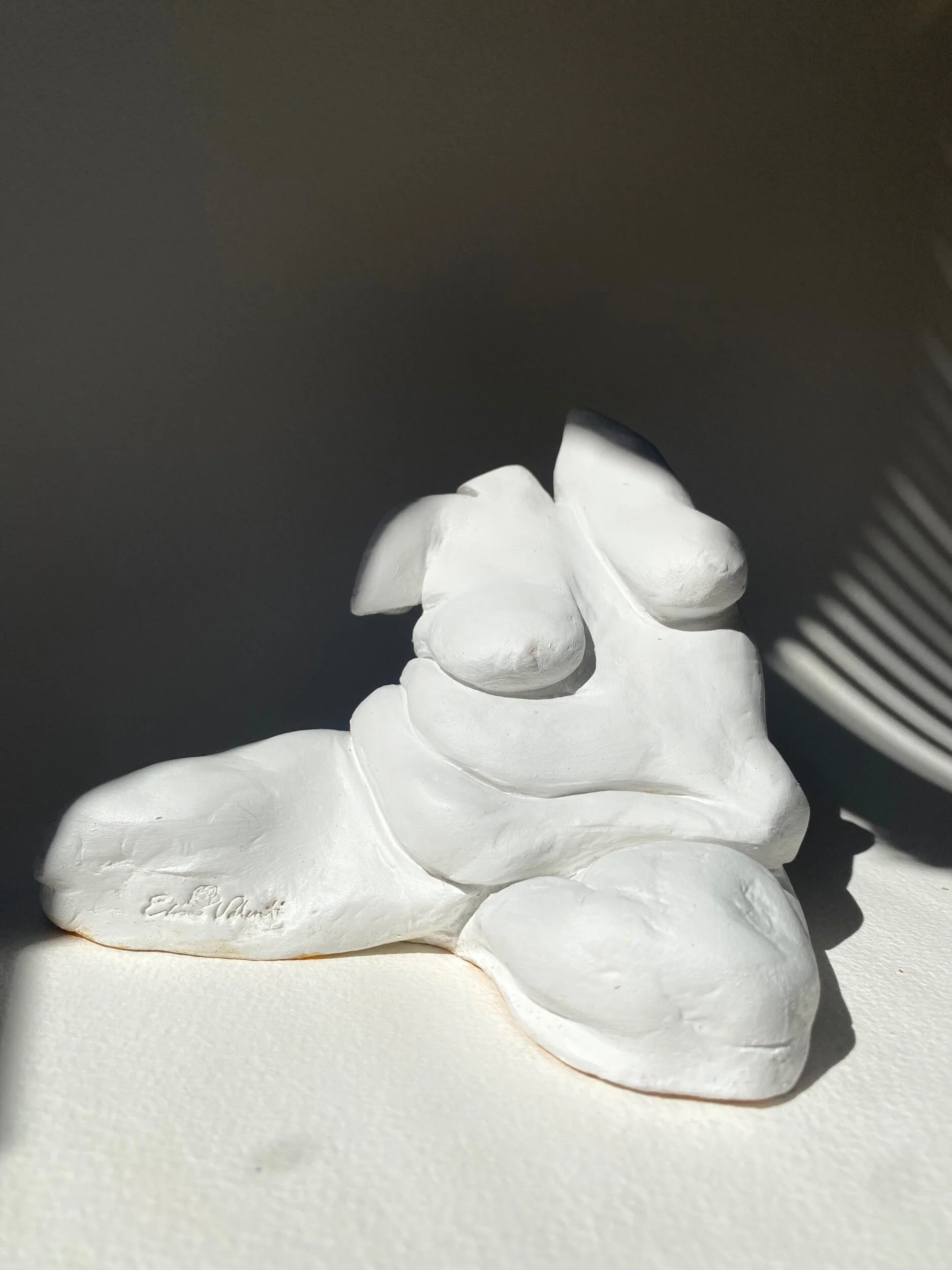 Sculpture 2023 | Kelsey | Distressed Marble Look | Satin Finish | White | #6