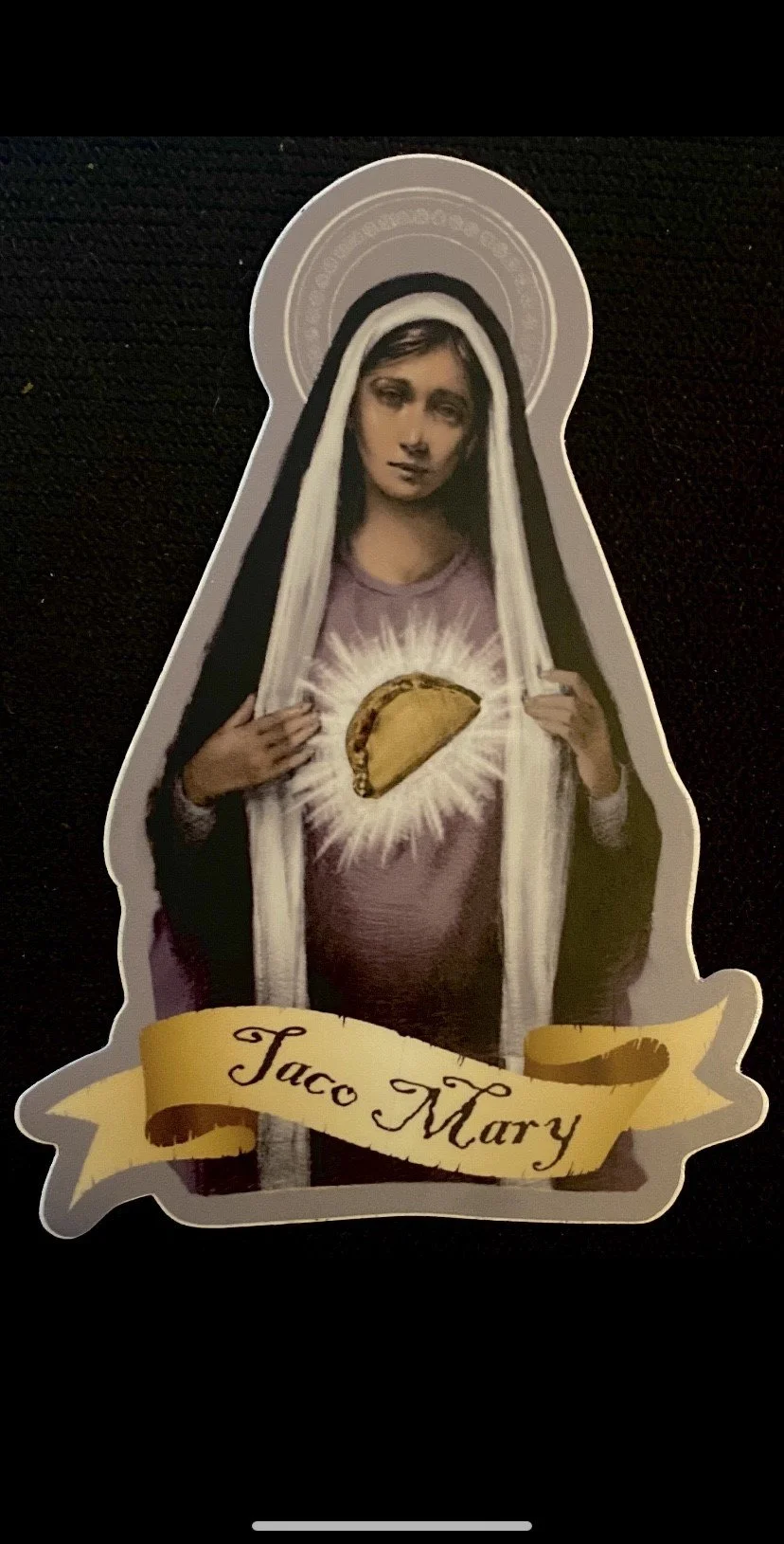 Taco Mary Sticker — Tacos & Beer LV