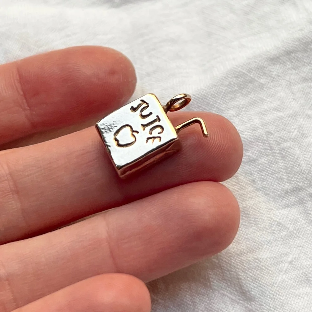 Juice Box Necklace — Hannah Bartlett