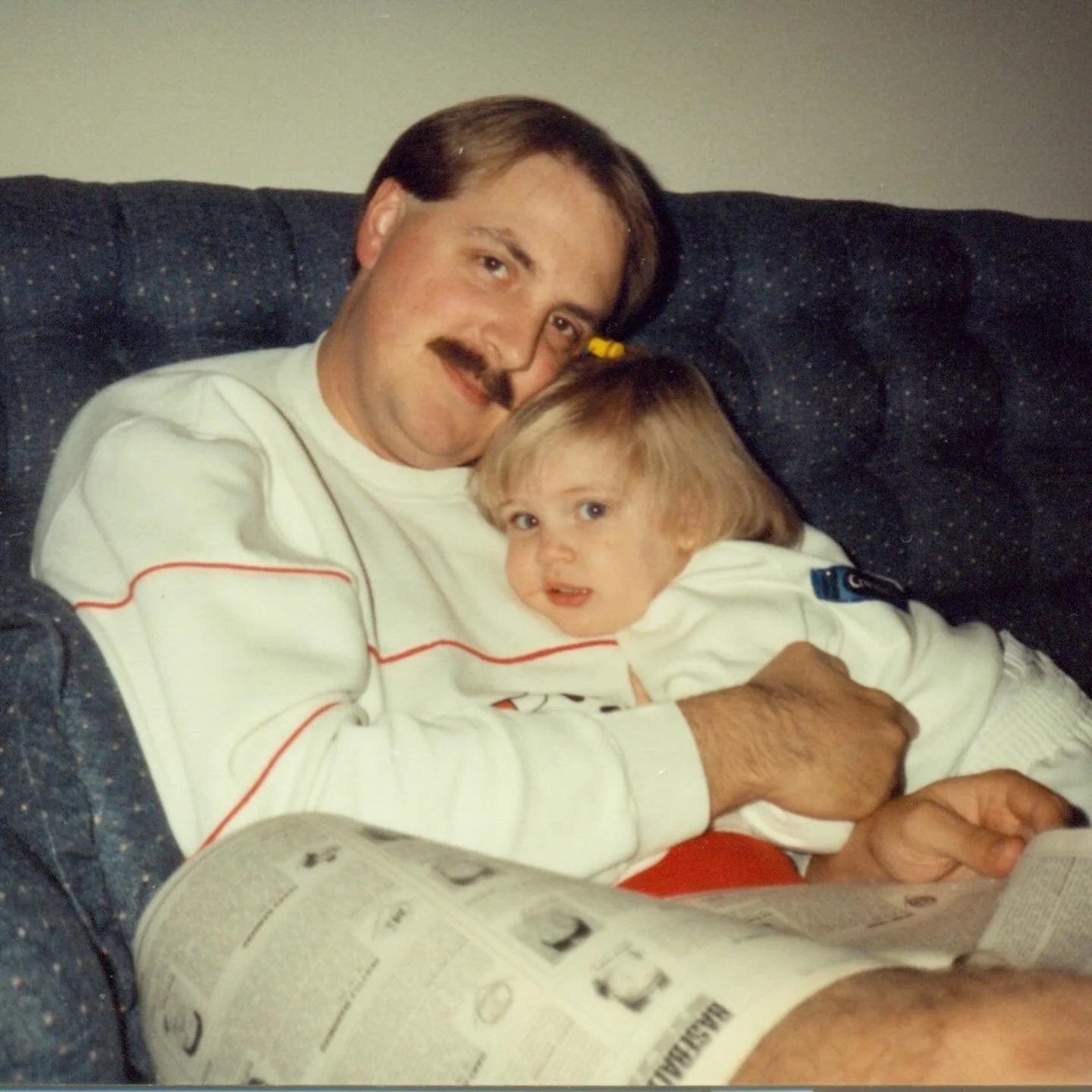 I am a lot of things to a lot of people: a wife, a mom, a friend, a neighbor, an aunt, a sister, a teammate, a Sunday school teacher, an employee, a ghostwriter, an author.

But before I became any of those things, I was this man&rsquo;s daughter, an