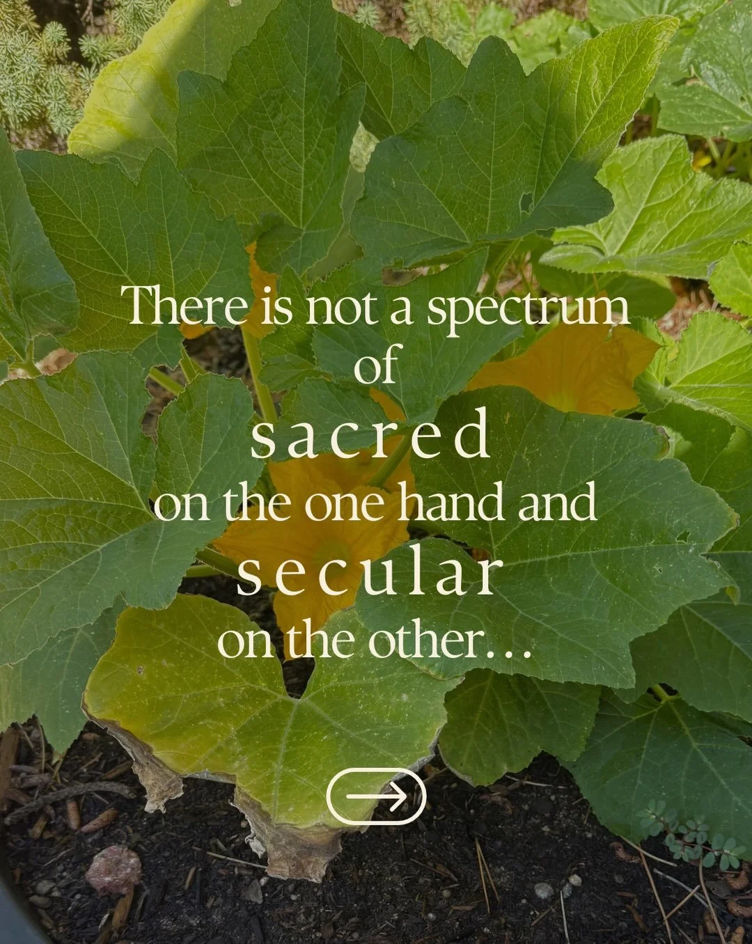From the beginning, the invisible God sings over His Creation, inviting us to know Him through what is visible. 

The things that we can perceive&mdash;what we can see, hear, taste, smell, and touch&mdash;reveal a spiritual reality beyond our senses.
