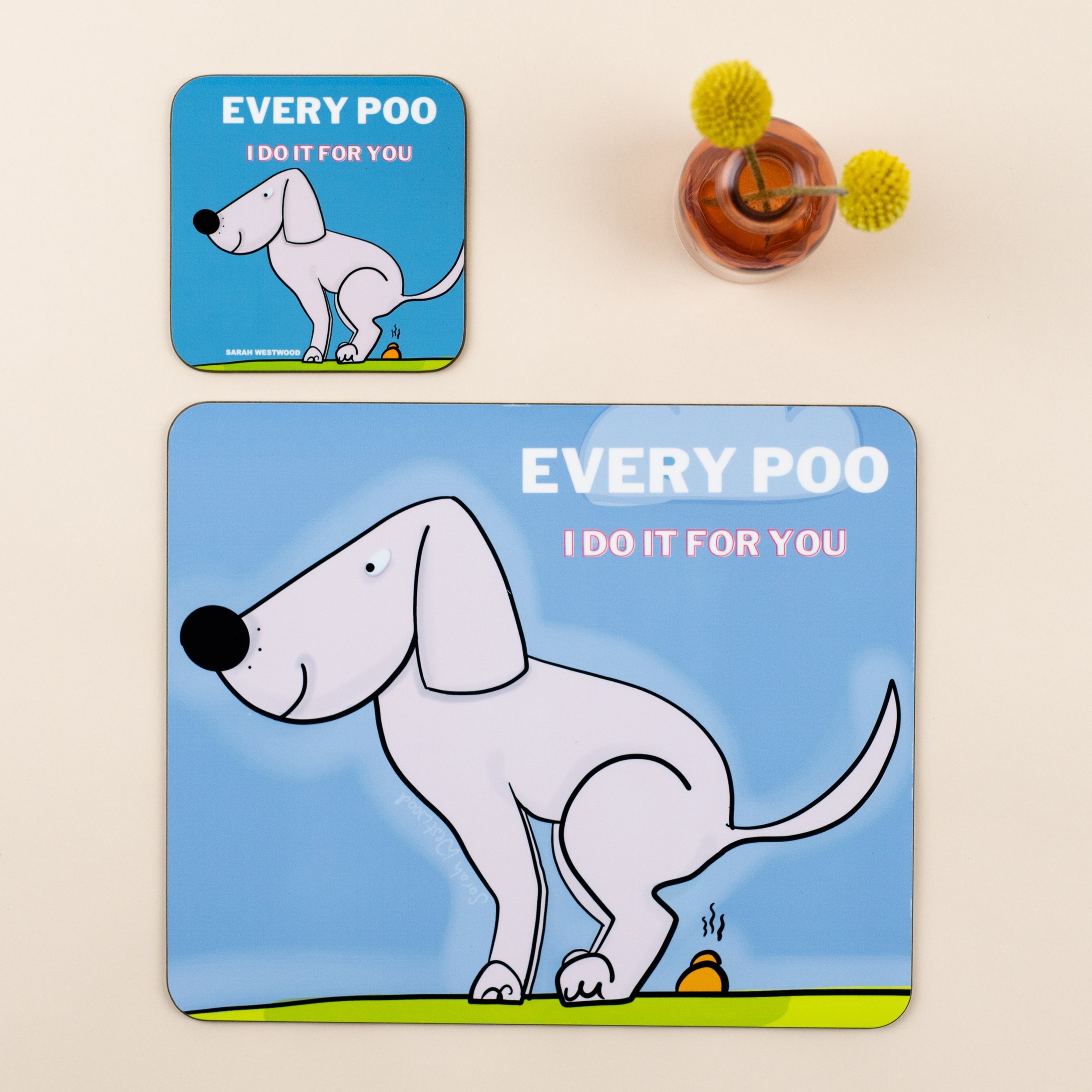 Every poo placemat