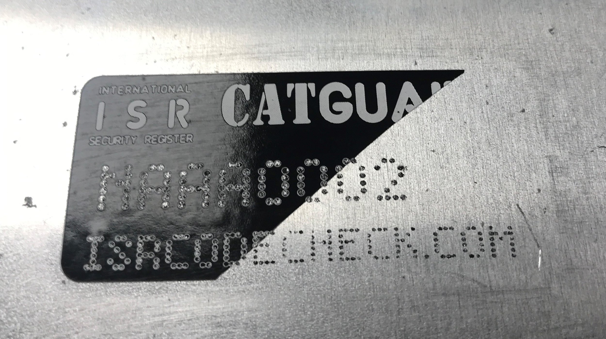 CATETCH/CATGUARD Catalytic Converter Theft Prevention ID Marking System