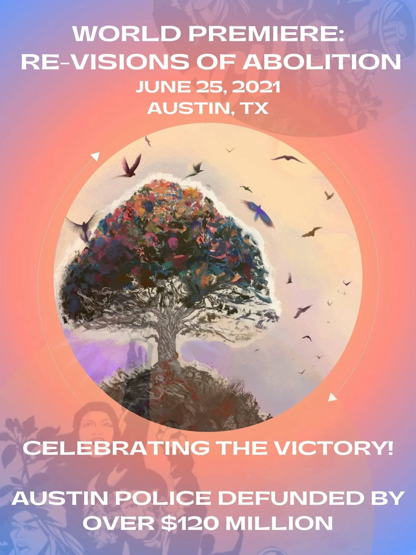 World Premiere: Re-Visions of Abolition by Setsu Shigematsu - Event Poster