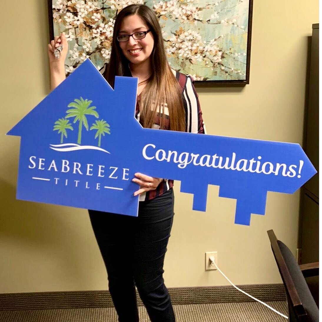 Congratulations on your new home! #closingday #newhome #titlecompany #realestate #seabreezetitle