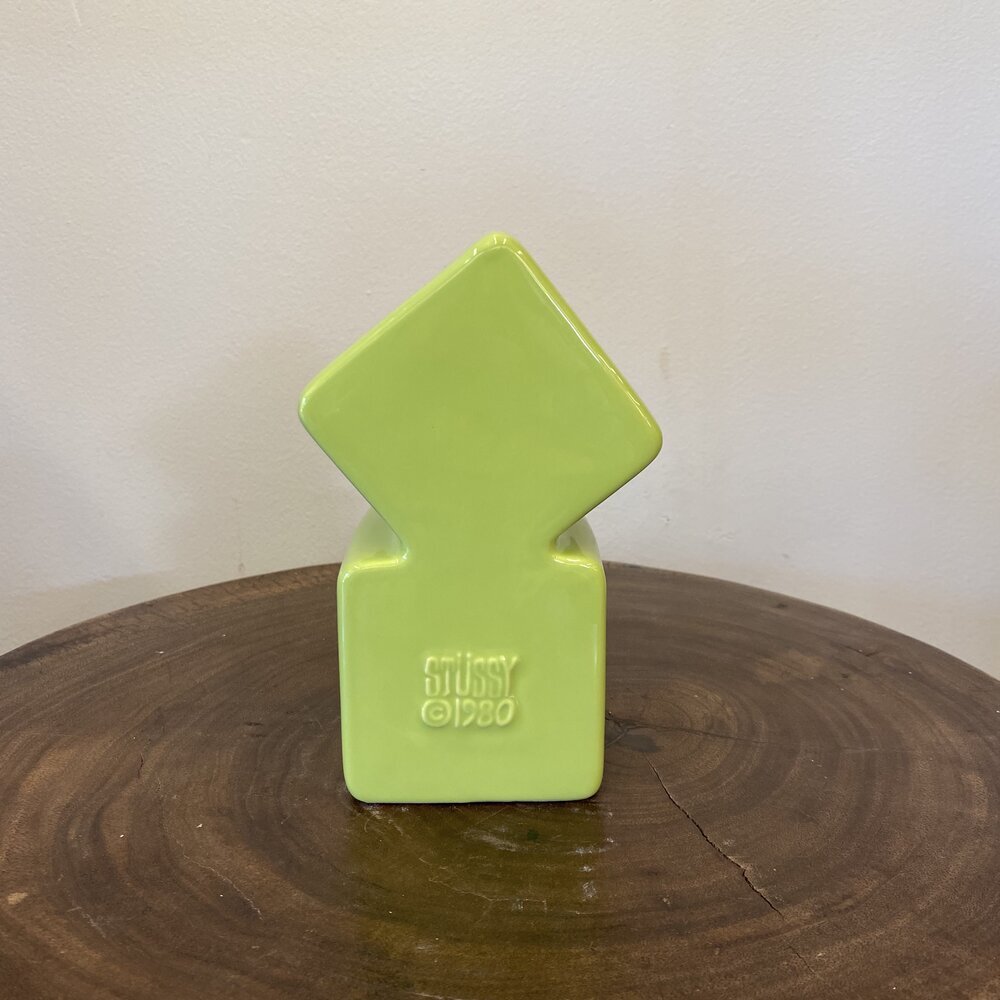 STUSSY DICE CERAMIC VASE — no. 808 STUSSY DICE CERAMIC VASE — no. 808
