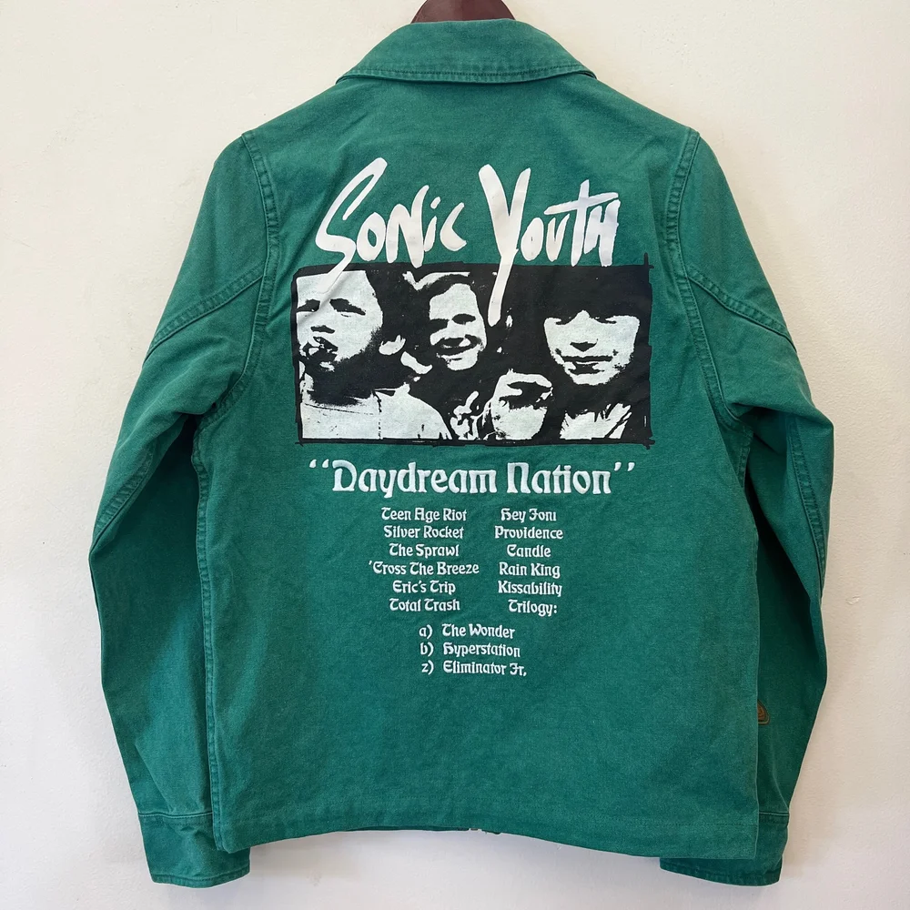SONIC YOUTH リメイク パッチ フィールド ジャケット SONIC YOUTH リメイク パッチ フィールド ジャケット