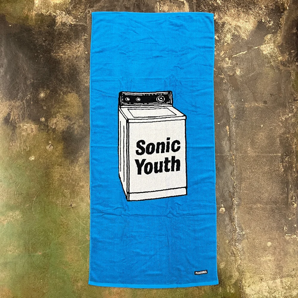 SONIC YOUTH WASHING MACHINE TOWEL — no. 808
