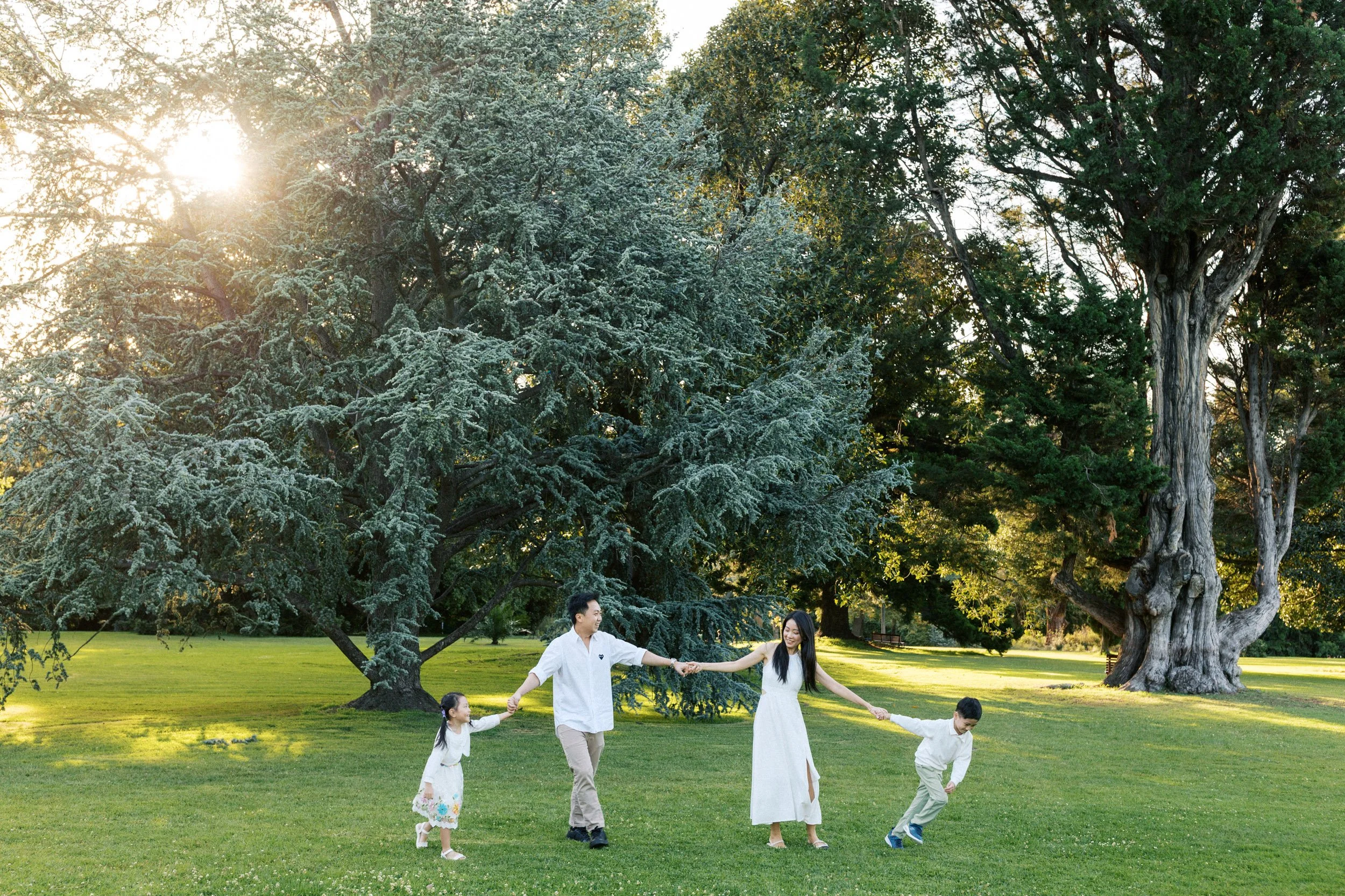 Seah Family - Melbourne Royal Botanic Gardens Family Photography