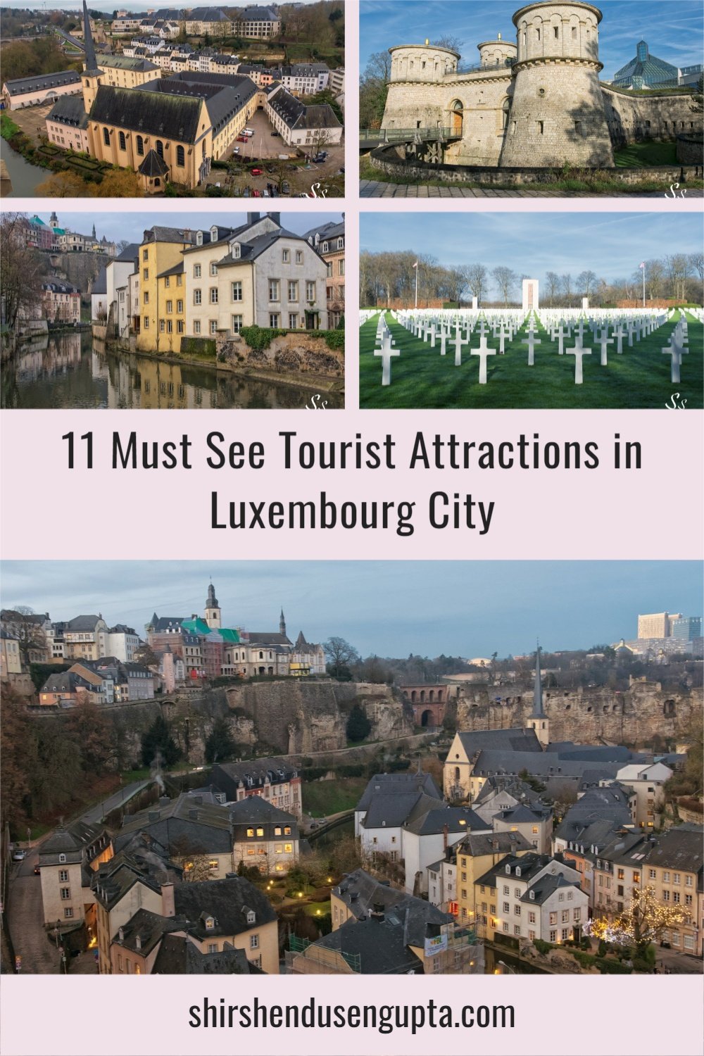 pinterest pin  11 Must See Tourist Attractions in Luxembourg City