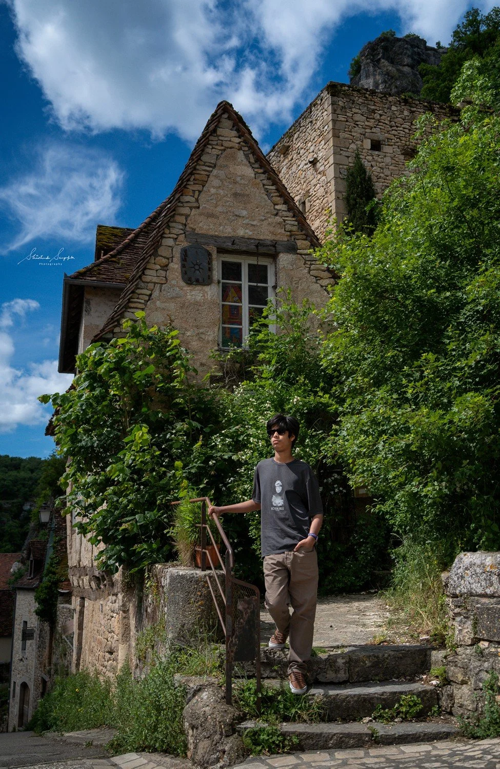 pilgrimage to sanctuary of rocamadour france which is a clifftop medieval village featuring castle chapel of notre dame housing black virgin crypt basilica and tomb of saint amadour