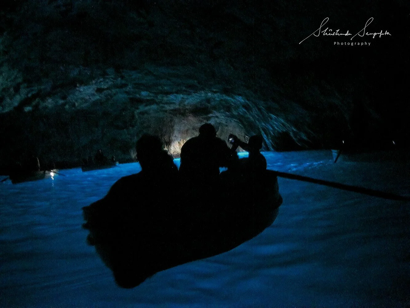capri island italy featuring limestone rock formation stalagmite stalactite blue grotto cave marina grande and faraglioni