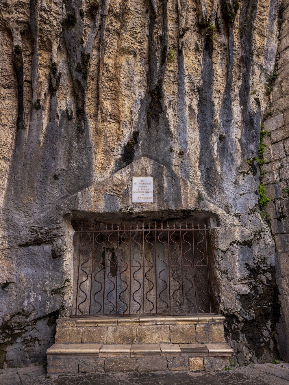 pilgrimage to sanctuary of rocamadour france which is a clifftop medieval village featuring castle chapel of notre dame housing black virgin crypt basilica and tomb of saint amadour