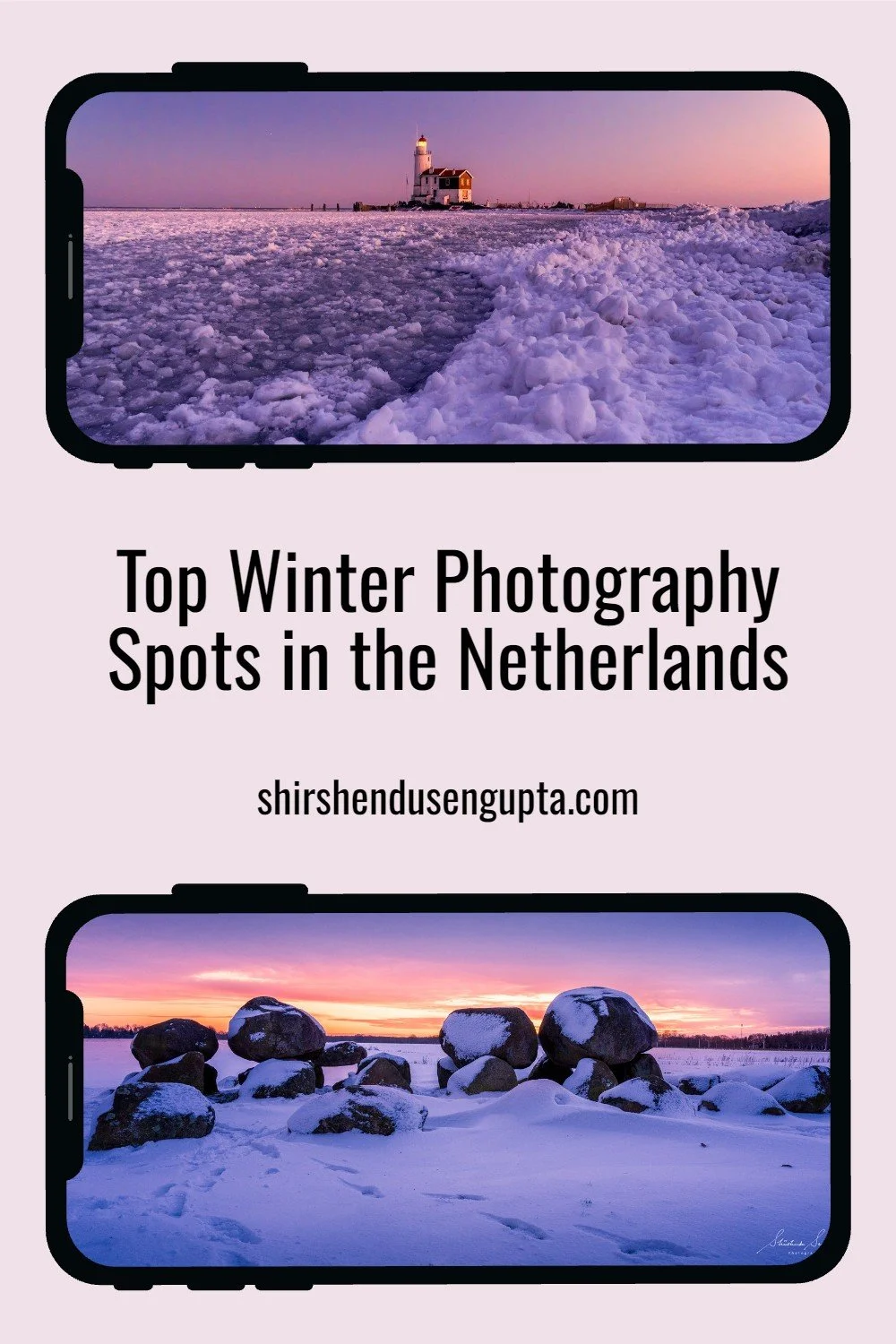 pinterest pin Top Winter Photography Spots in the Netherlands