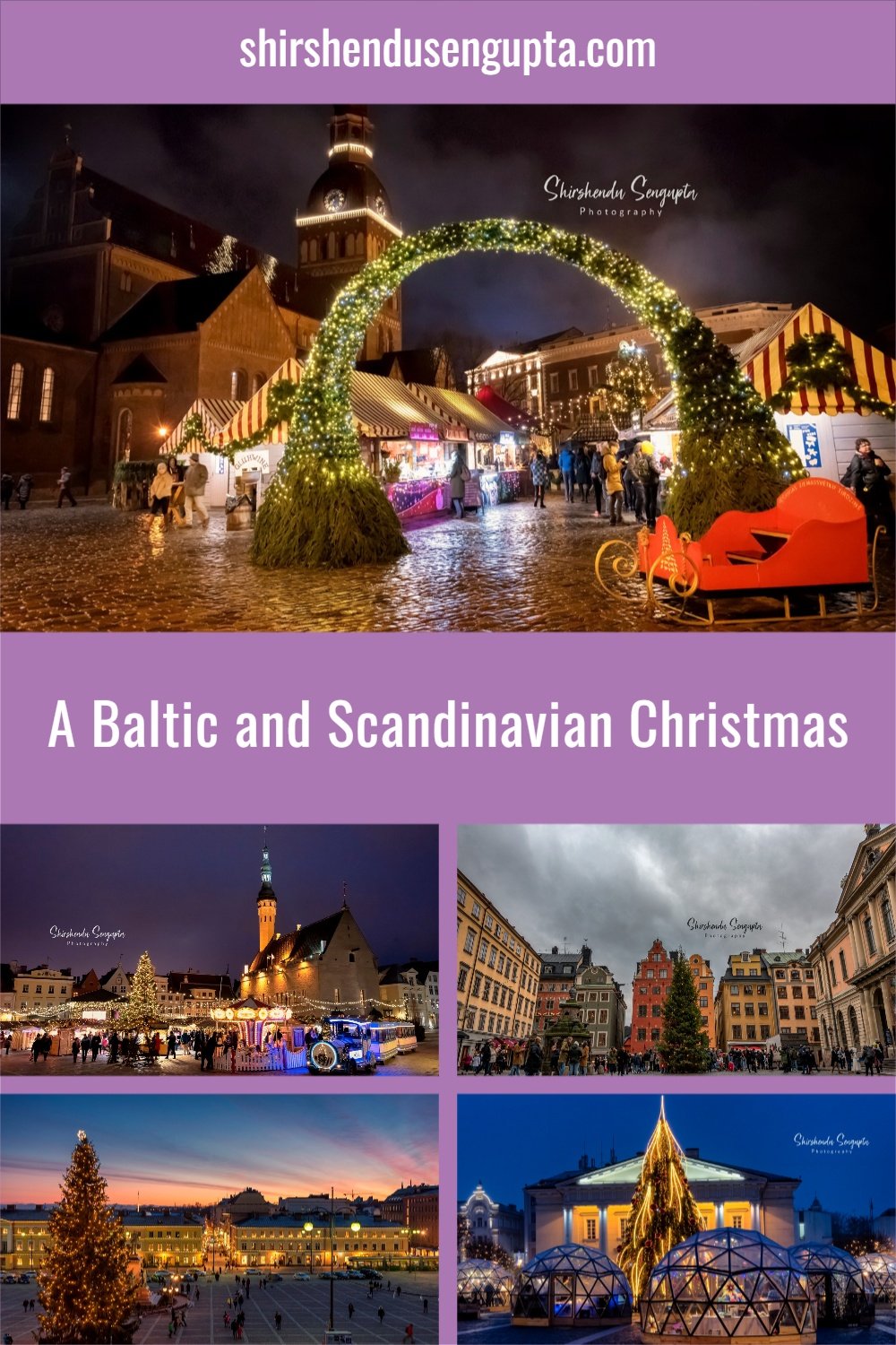 pinterest pin A Baltic and Scandinavian Christmas