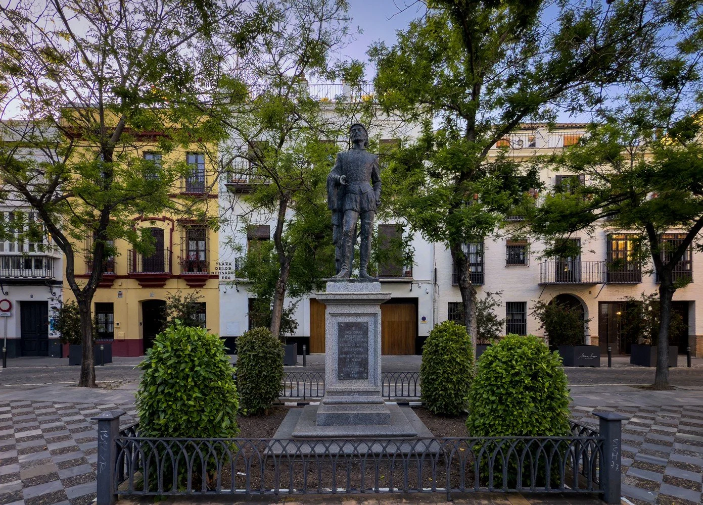 seville spain featuring historic old town barrio de santa cruz royal alcazar palace cathedral and plaza espana