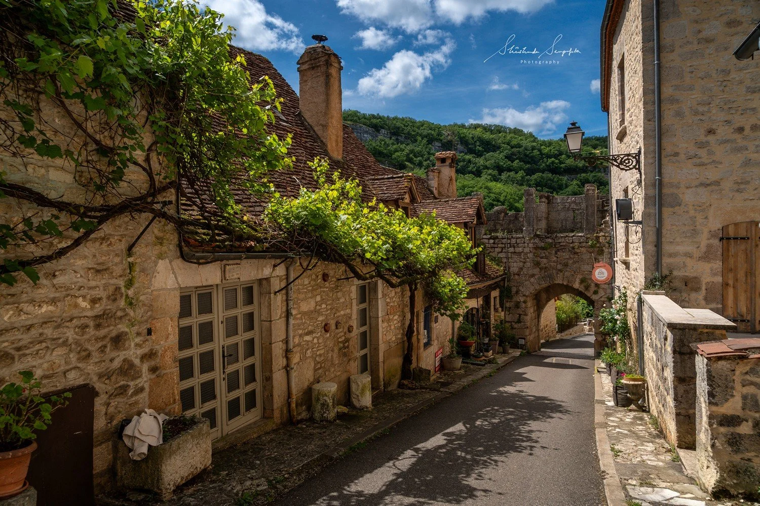 pilgrimage to sanctuary of rocamadour france which is a clifftop medieval village featuring castle chapel of notre dame housing black virgin crypt basilica and tomb of saint amadour
