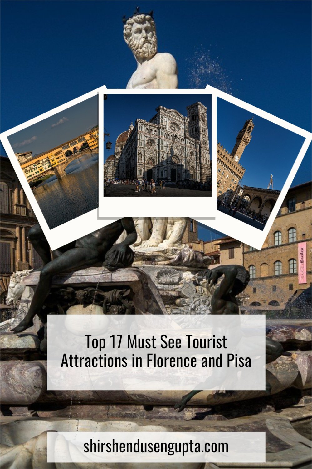 pinterest pin Top 17 Must See Tourist Attractions in Florence and Pisa, Tuscany, Italy