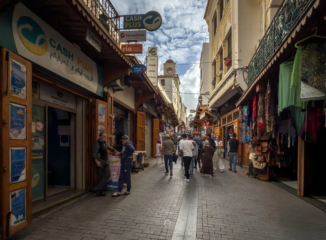 Tangier Morocco Africa featuring white Mosque palace museum kasbah medina qadima doors windows bab al bahr petit grand socco port marina beach