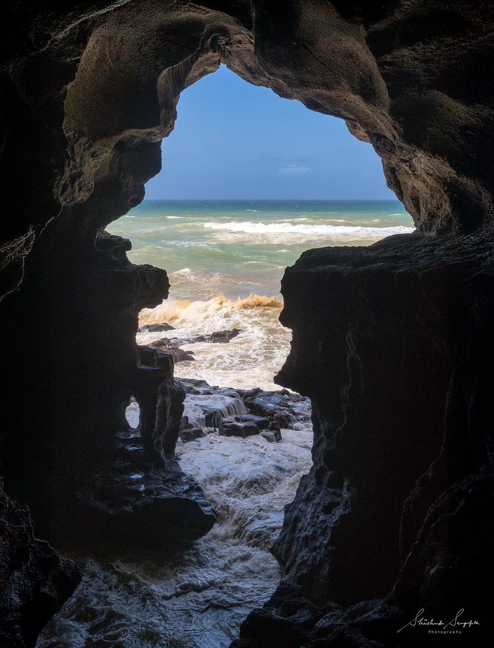 hercules caves in morocco africa featuring statues sculptures potteries and a view of the sea