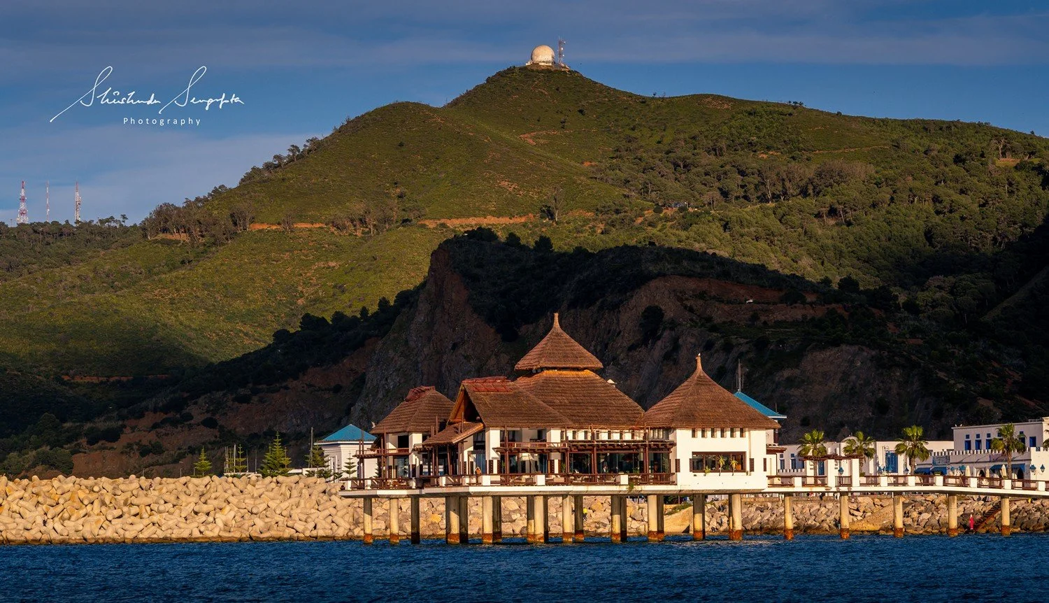 lorizon seafood restaurant m'diq morocco africa mediterranean coastal town