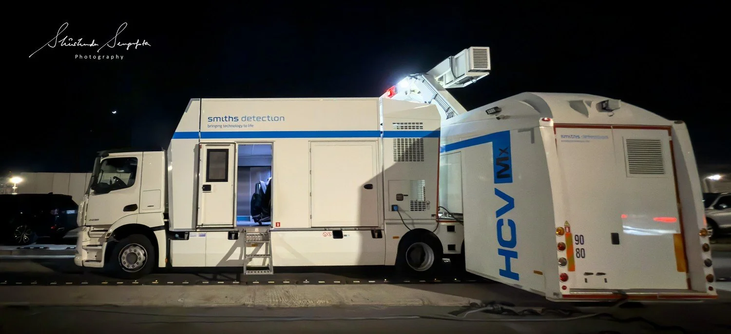 car x ray scanner at Morocco tangier port