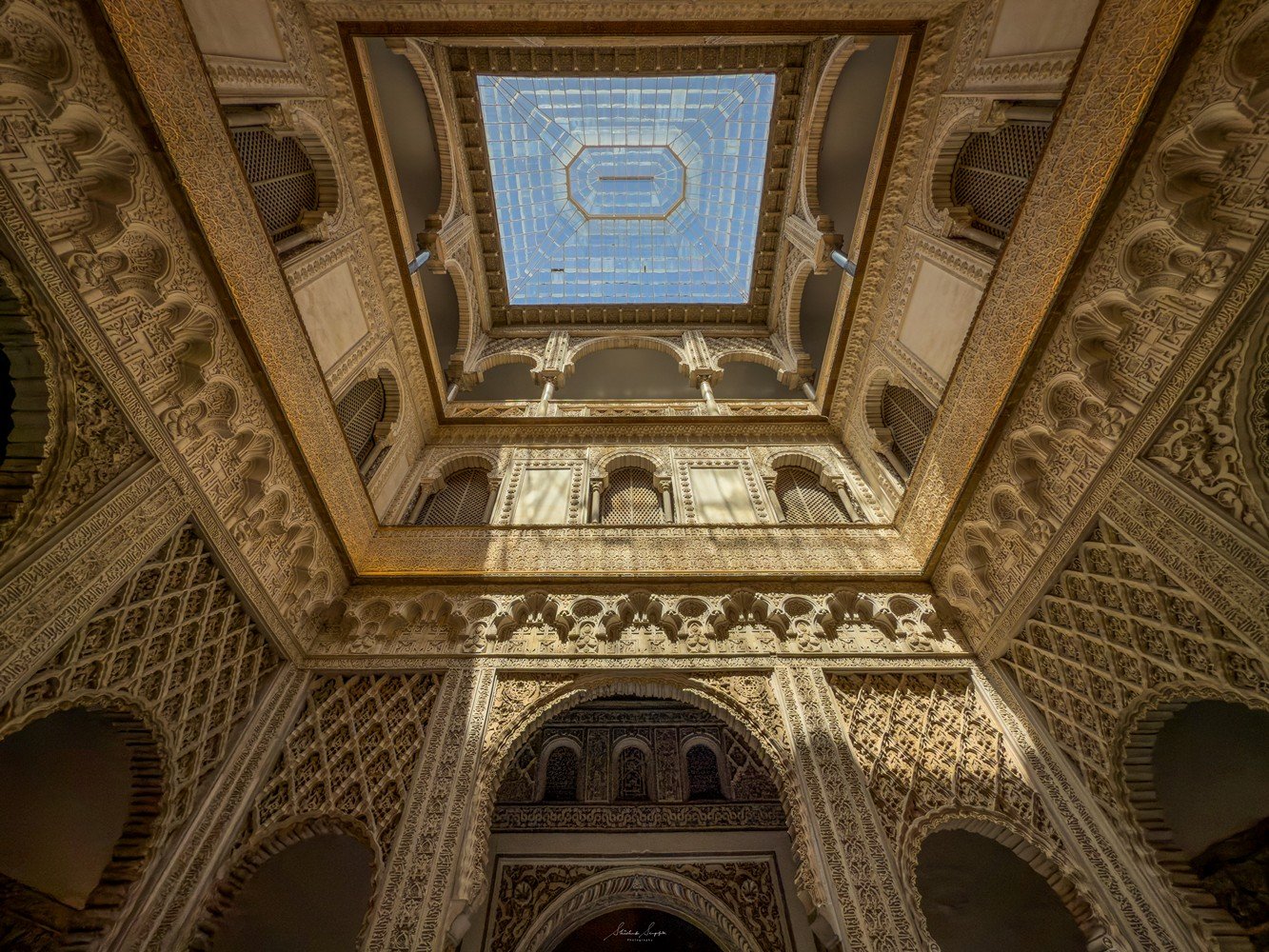 seville spain featuring historic old town barrio de santa cruz royal alcazar palace cathedral and plaza espana