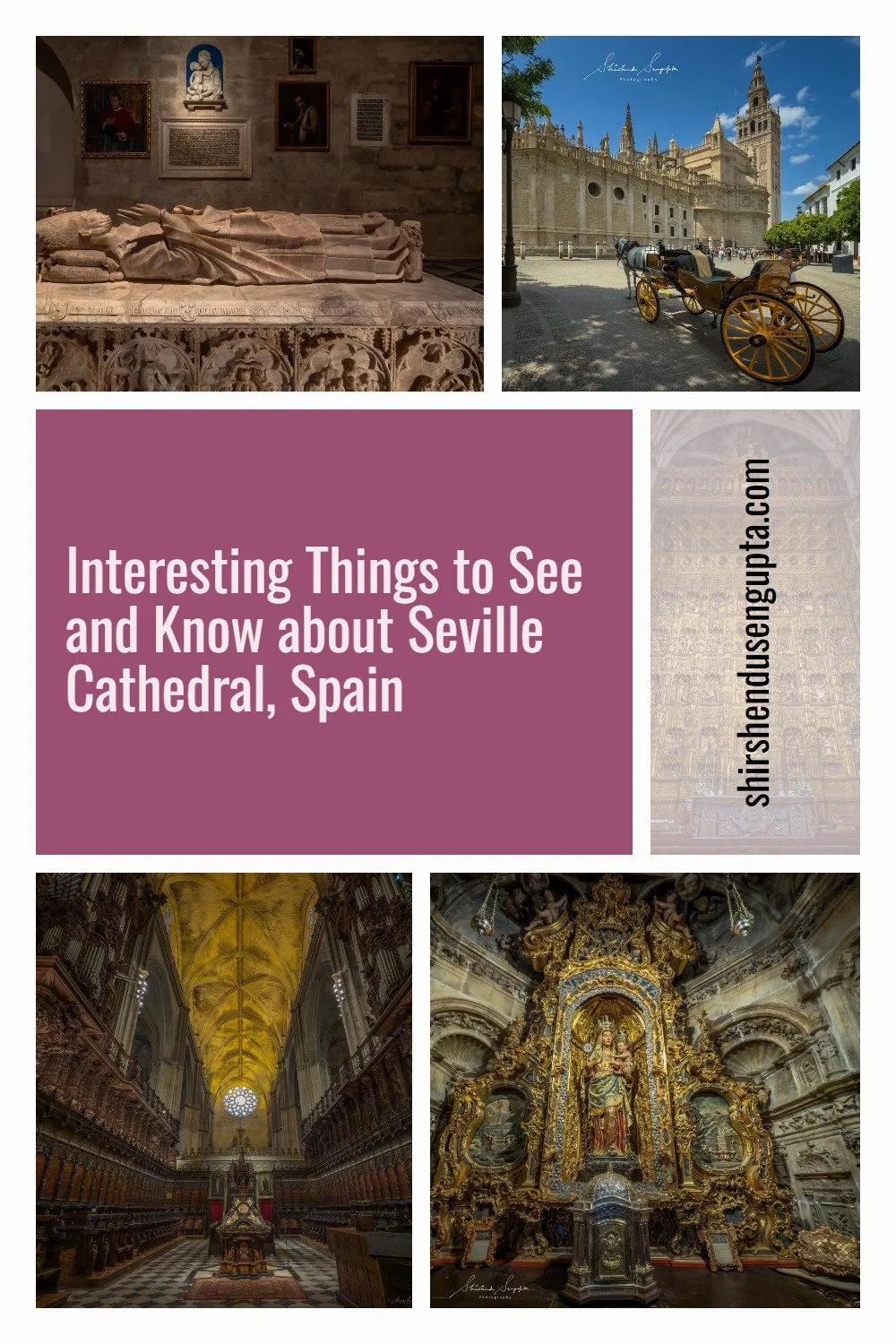 pinterest pin Interesting Things to See and Know about Catedral de Sevilla, Spain