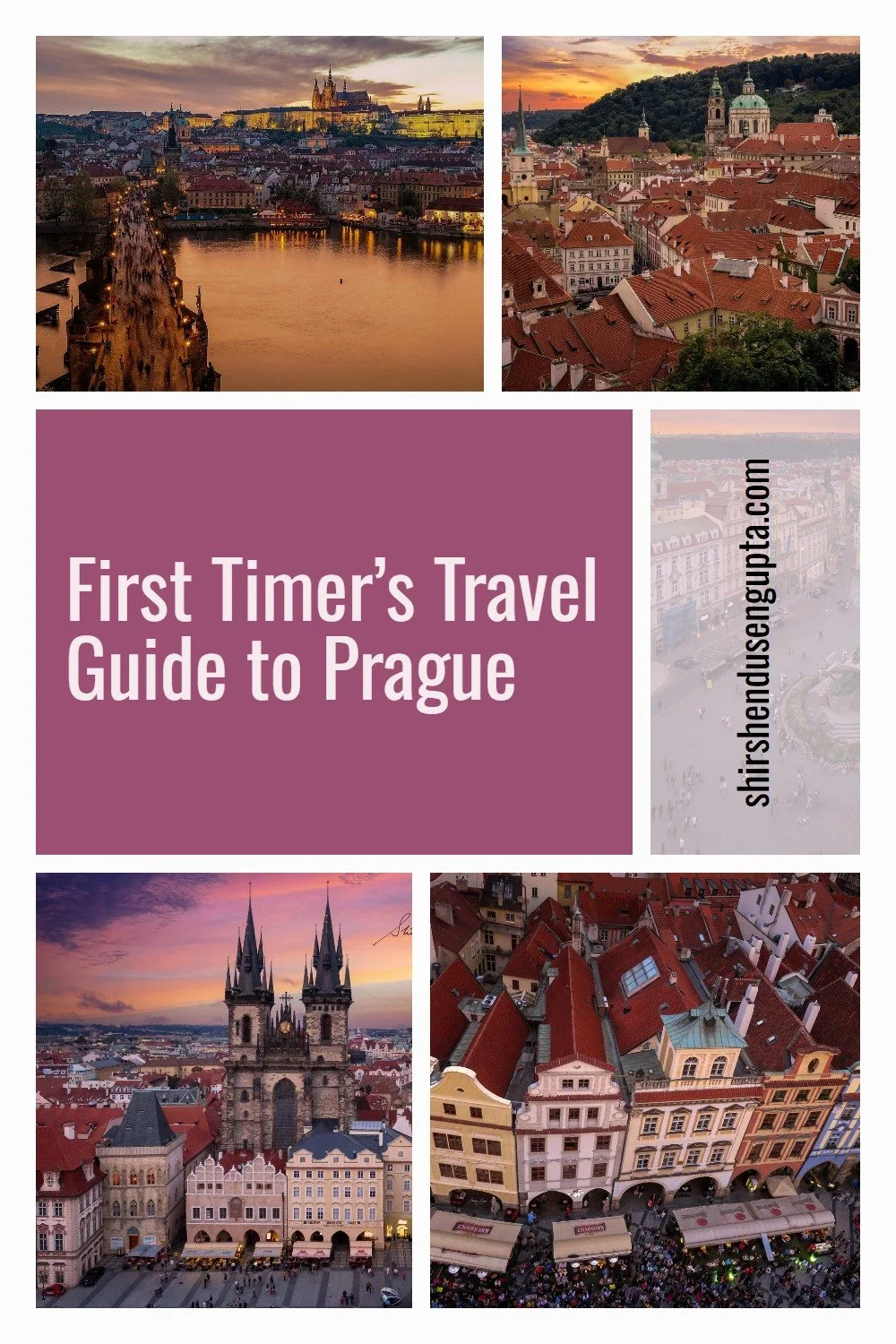 pinterest pin First Timer’s Travel Guide to Prague