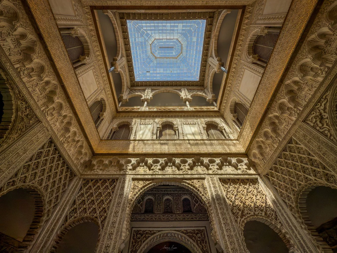 seville spain featuring historic old town barrio de santa cruz royal alcazar palace cathedral and plaza espana