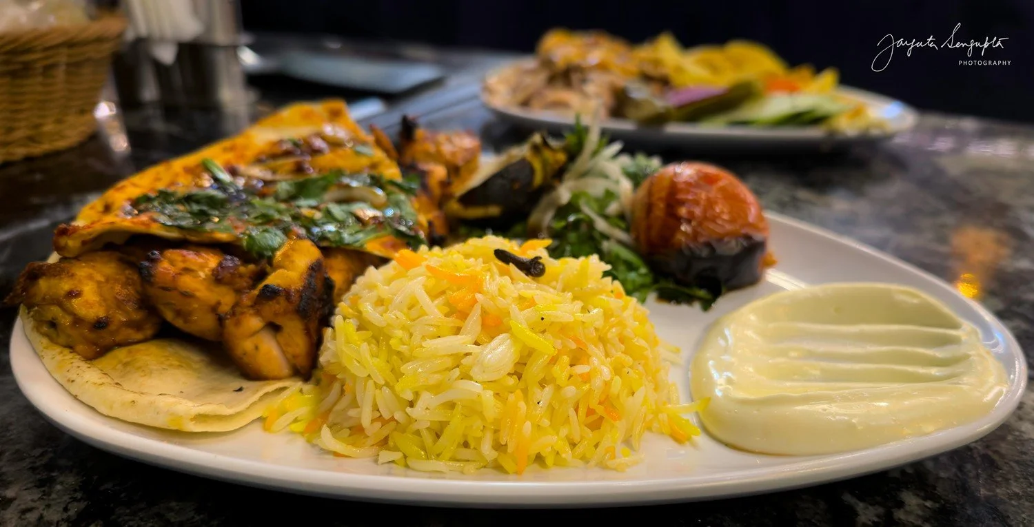 morocco africa food tagine chicken kebab rice