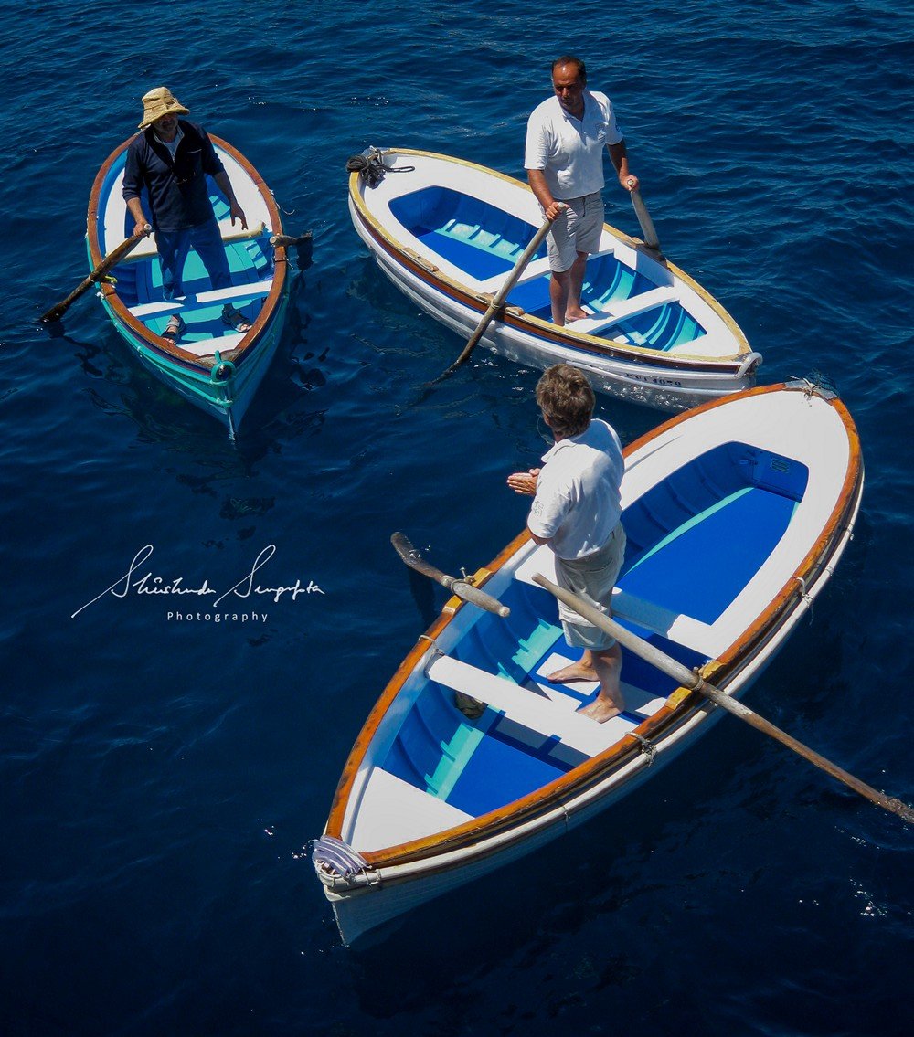 capri island italy featuring limestone rock formation stalagmite stalactite blue grotto cave marina grande and faraglioni