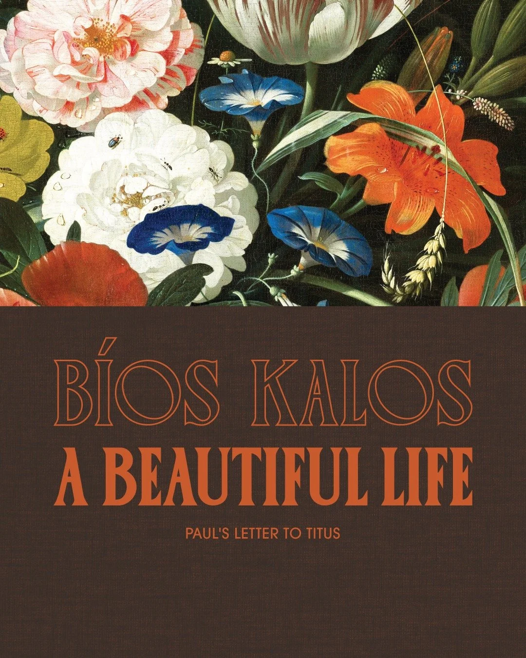 ✨ New Series Starting Soon ✨

A Beautiful Life: Paul&rsquo;s Letter to Titus

The world can feel messy and broken&mdash;but God&rsquo;s grace brings beauty where it&rsquo;s least expected. In this series, we&rsquo;ll discover how the gospel shapes be