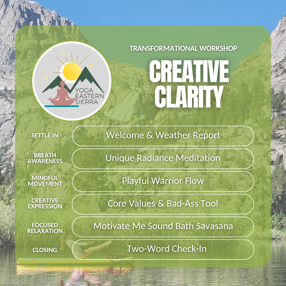 Creative Clarity Transformational Workshop