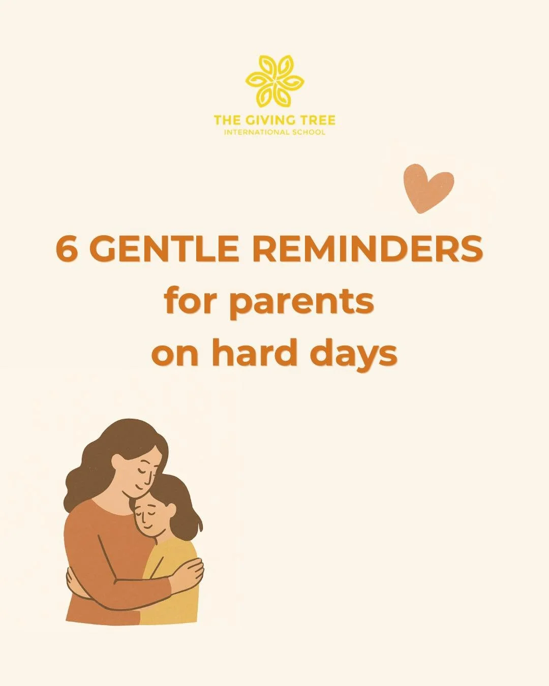 Parenting isn&rsquo;t always picture-perfect. Some days feel long, loud, and messy &mdash; and that&rsquo;s okay. What matters most is showing up with love, even when it&rsquo;s hard.

Here are six gentle reminders to hold close when the day doesn&rs