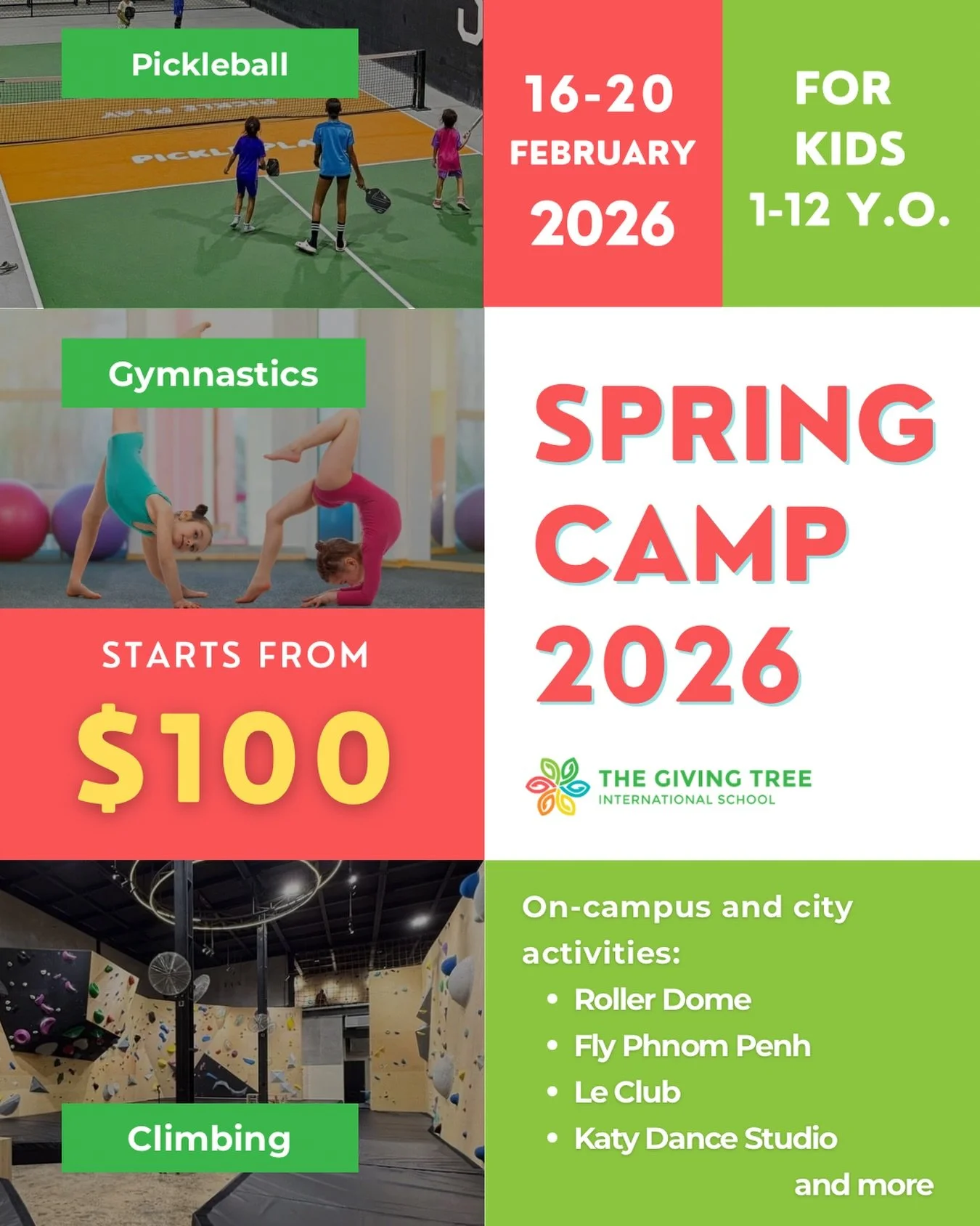 Spring Camp 2026 | February 16-20

More Fun. More Friends. More Adventures.

After the amazing success of our Winter Camp, we&rsquo;re glad to invite your child to an even more exciting Spring Camp experience!

Get ready for 5 unforgettable days full
