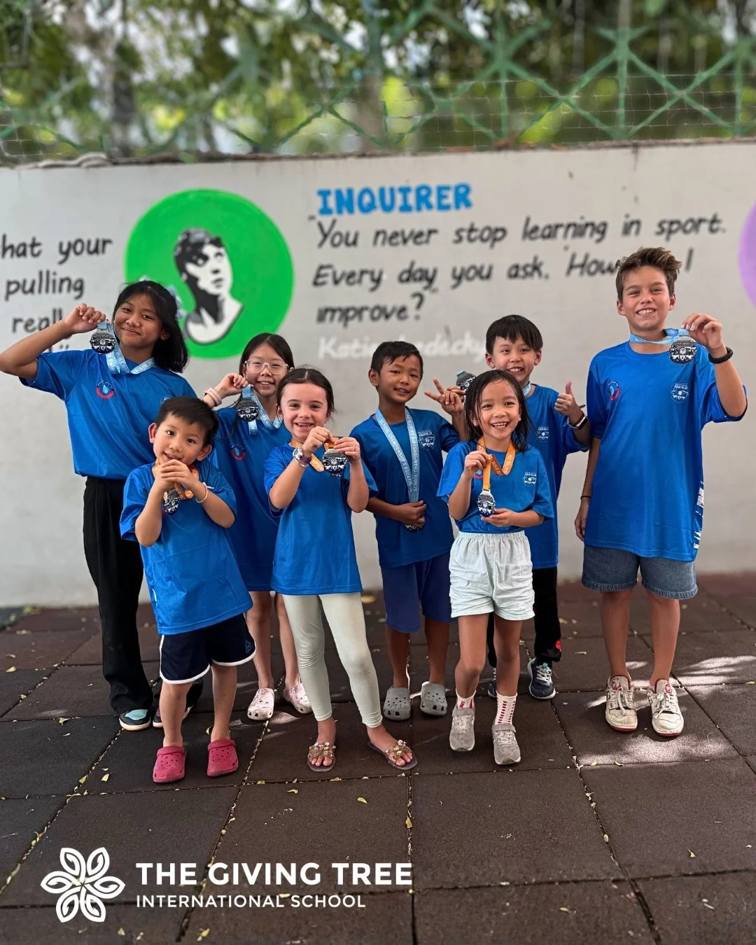 We are incredibly proud of our students who recently took part in the Phnom Penh International Aquathlon, combining swimming and running in a challenging and exciting event.

Some students proudly improved their performances from last year, and for s