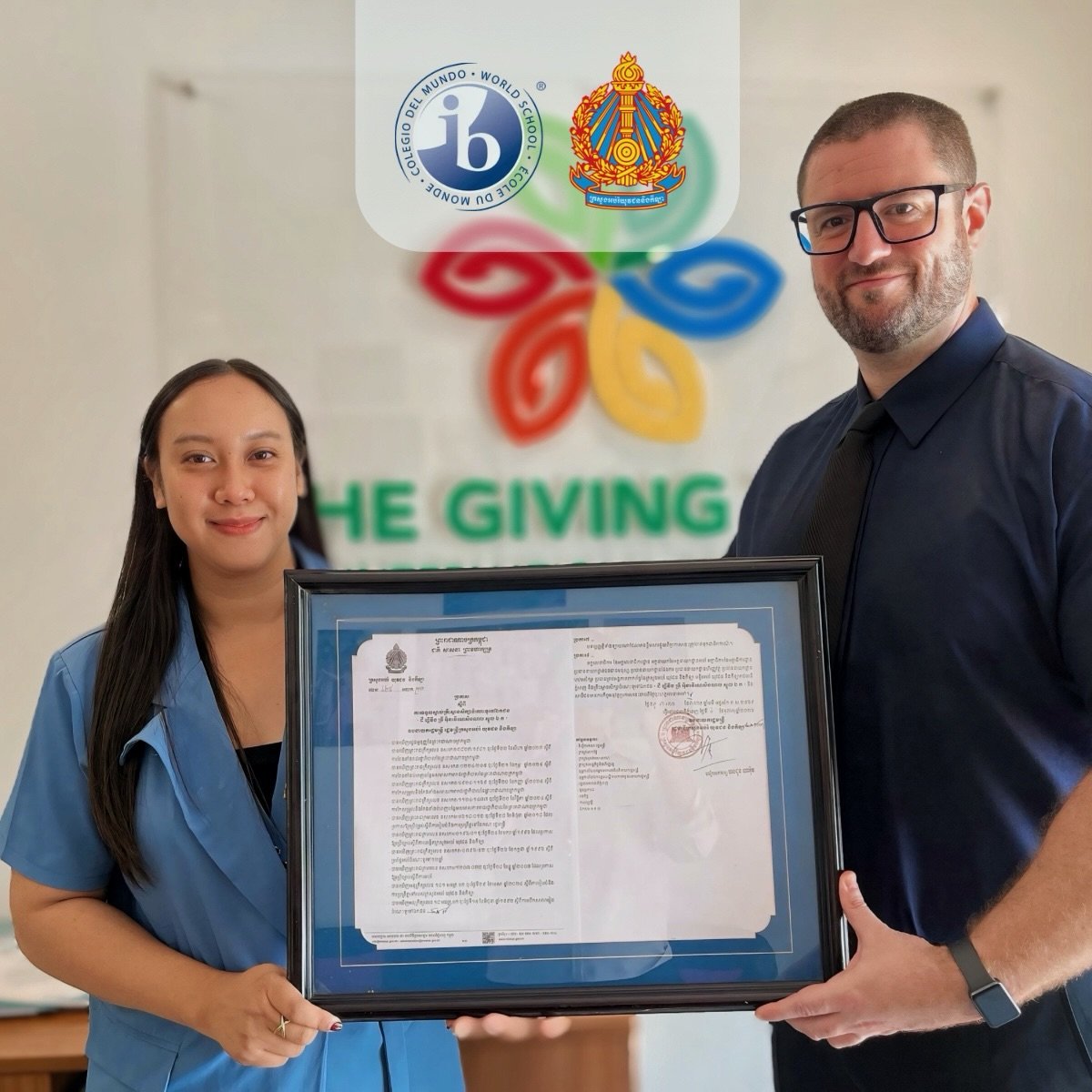 Officially Licensed for the Khmer National Curriculum 🇰🇭

We are proud to announce that The Giving Tree International School has officially received approval from the Ministry of Education, Youth and Sport (MoEYS) to offer the Khmer National Curric