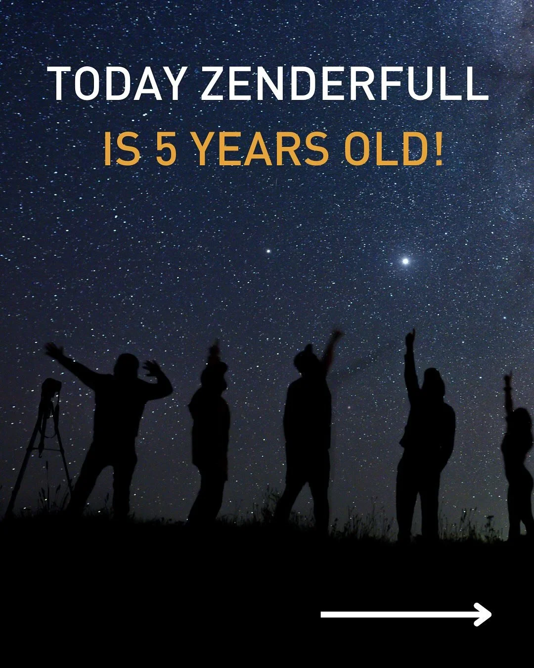 &ldquo;Five years ago today, Zenderfull was born&mdash;a dream fueled by stardust and a passion for the night sky.&rdquo;

I can hardly believe it&rsquo;s been half a decade since I officially registered Zenderfull as a company. Time truly flies! Loo