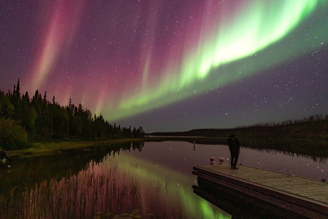 Northern lights exhibition and workshop