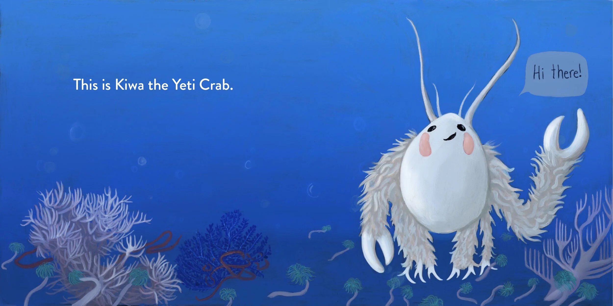 Meet Kiwa, the Yeti Crab — Kaley Hickman