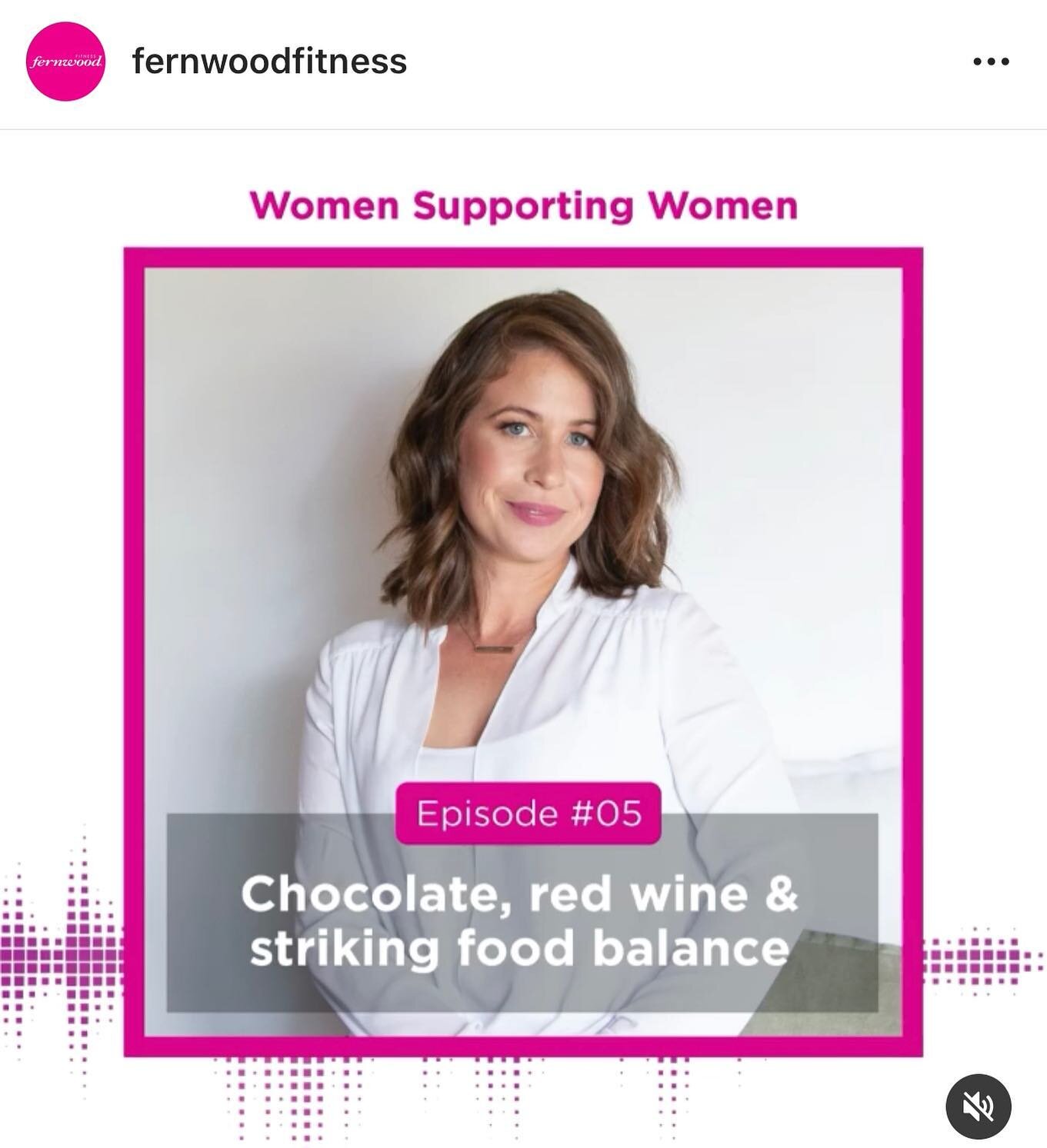 I was recently asked to be on the new podcast by @fernwoodfitness , Women Supporting Women and (although nervous) it was great to talk food &amp; nutrition with the lovely Di &amp; Caitlin. We chatted about relationships with food, fussy eating and t