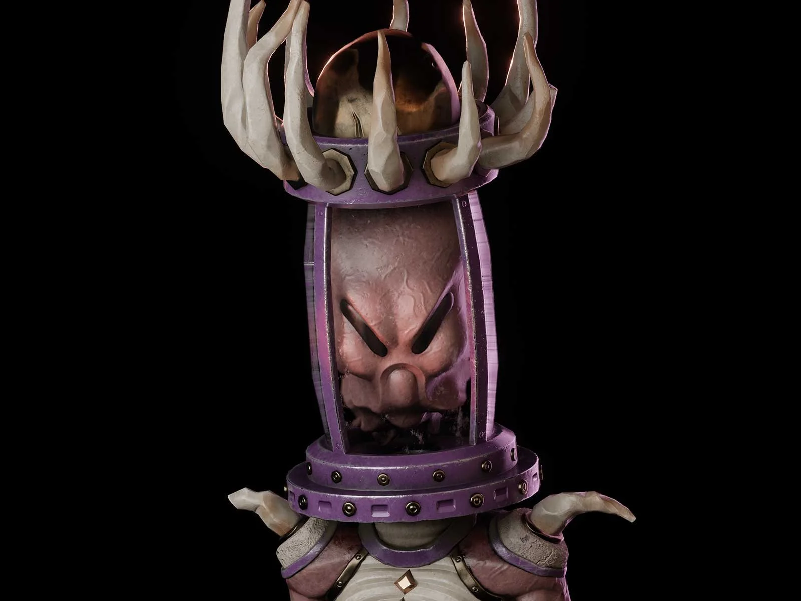 Reliquary Warden - Game-Ready Character