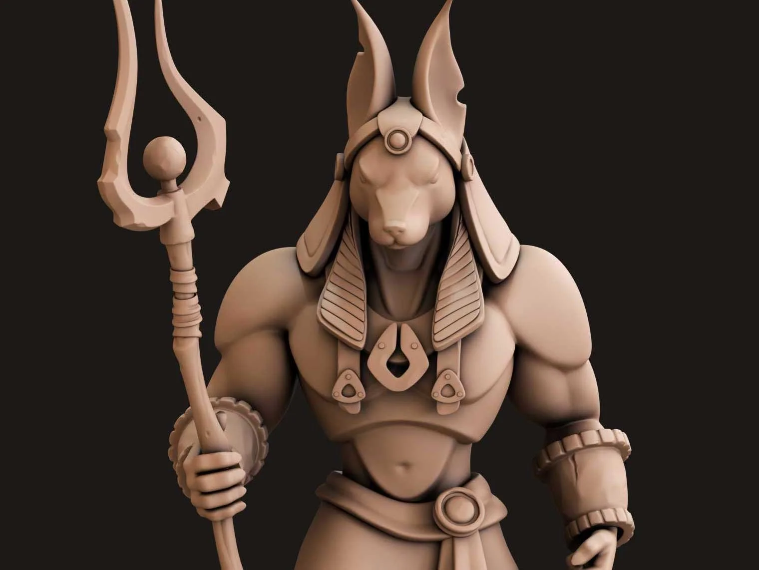 3D Anubis - Character Sculpt