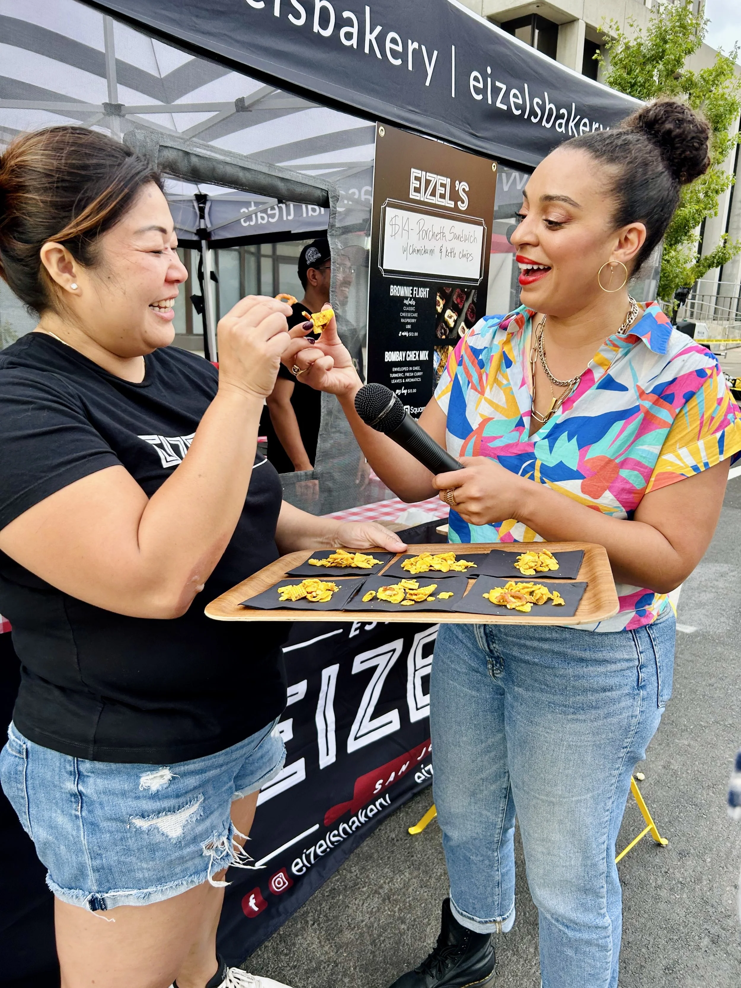 Our Bombay mix makes a splash at Feast Mode. Check out our segment at 23:17