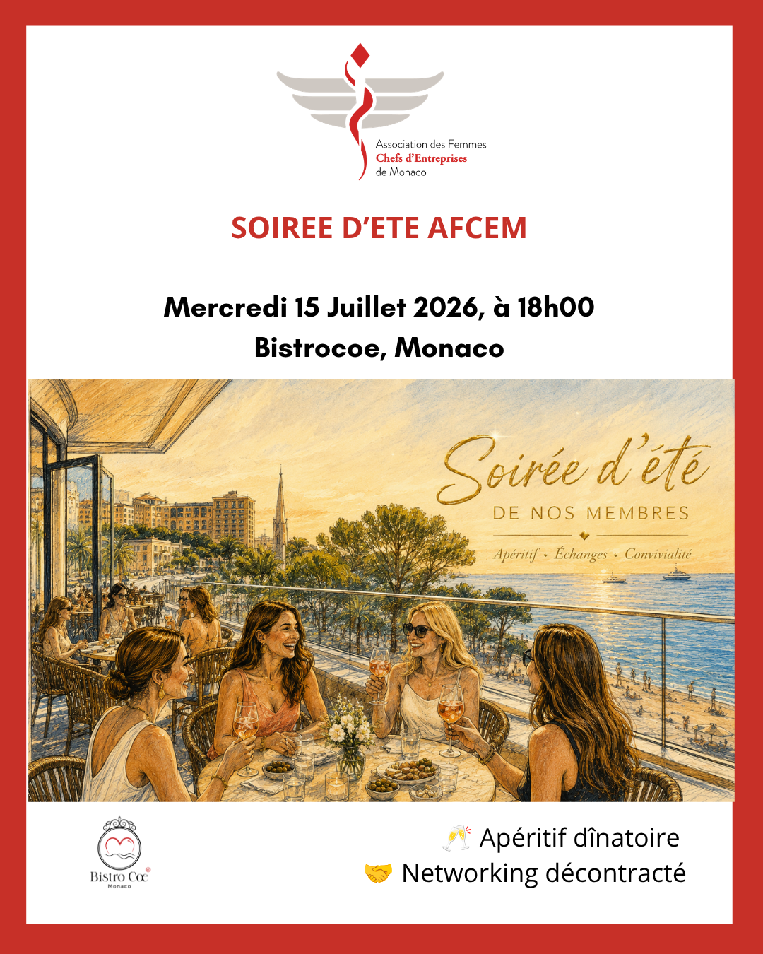Soirée d'été - AFCEM Juillet 2026